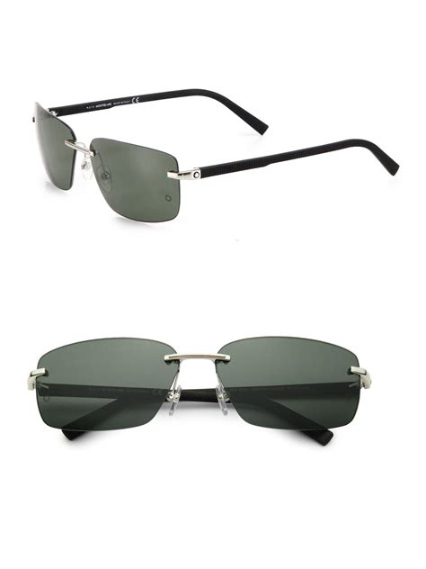 small rectangle sunglasses mens|rectangular rimless glasses for men.